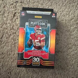 Panini Playbook 2021  NFL Football Trading Cards Hanger Box